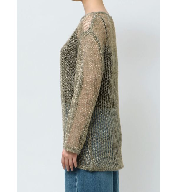 LAGUNAMOON「モヘヤラフニットプルオーバー」|ニット・セーター|