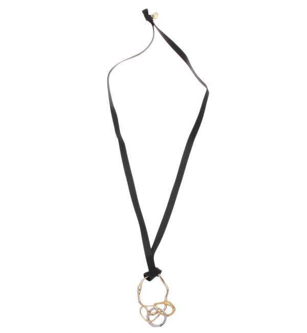 LAGUNAMOON「ミックスモダンパーツコードネックレス」|ネックレス|