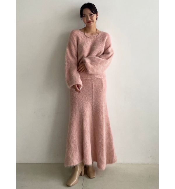 LAGUNAMOON「アルパカシャギーニットプルオーバー」|ニット・セーター|