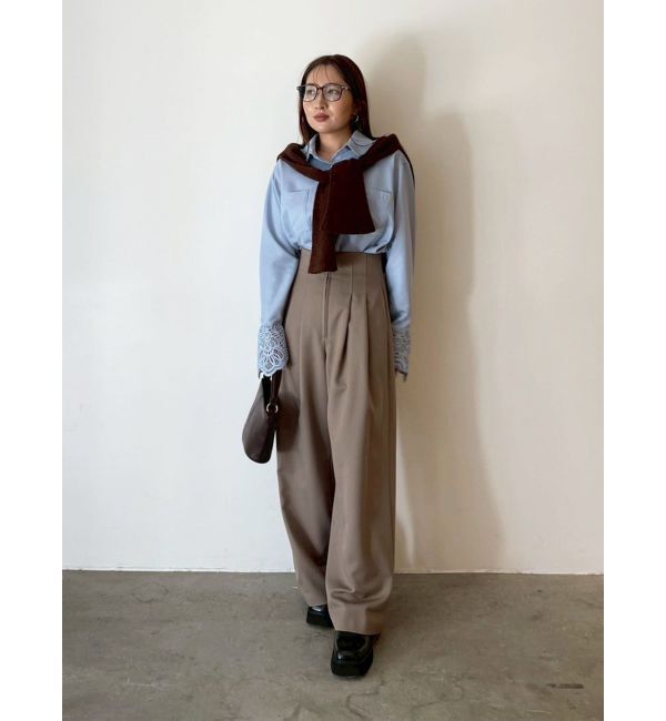 LAGUNAMOON「【REVIVAL】2タックワイドパンツ」|その他|