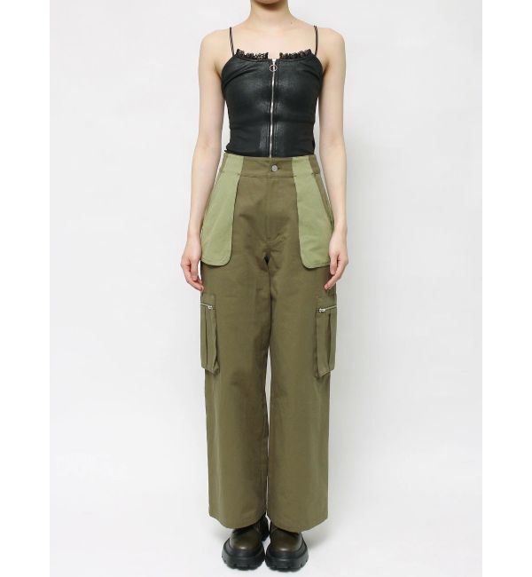 EVRIS「ポケットフラップカーゴパンツ」|カーゴ|