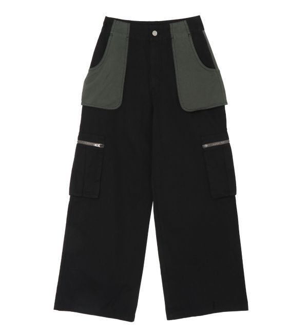 EVRIS「ポケットフラップカーゴパンツ」|カーゴ|