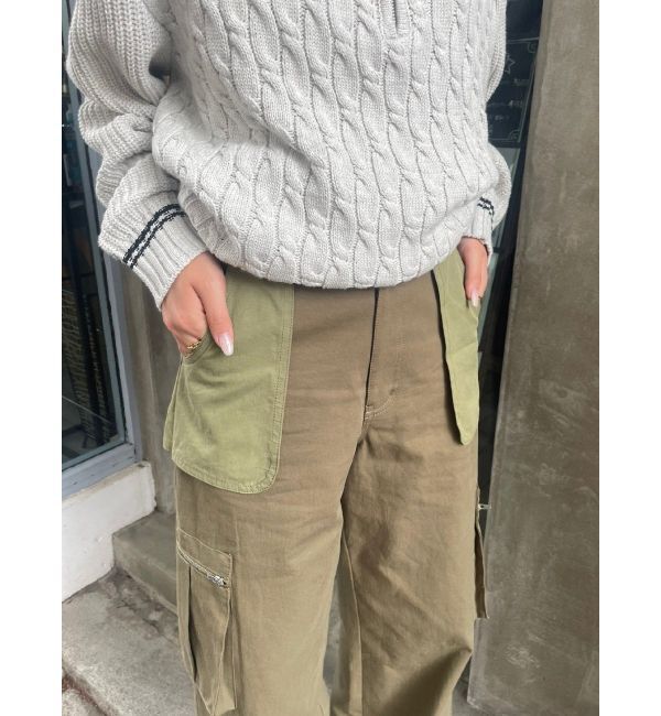 EVRIS「ポケットフラップカーゴパンツ」|カーゴ|