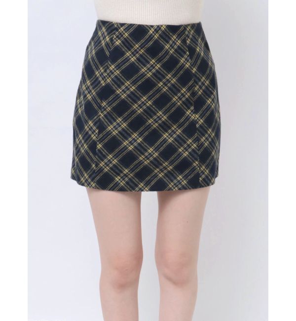 EVRIS「チェックミニスカート」|スカート|