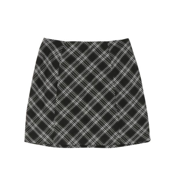 EVRIS「チェックミニスカート」|スカート|