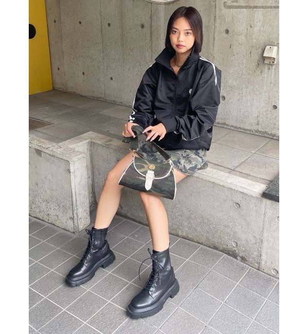 EVRIS「カモフラパイピイングショルダーBAG」|ショルダー・メッセンジャー|