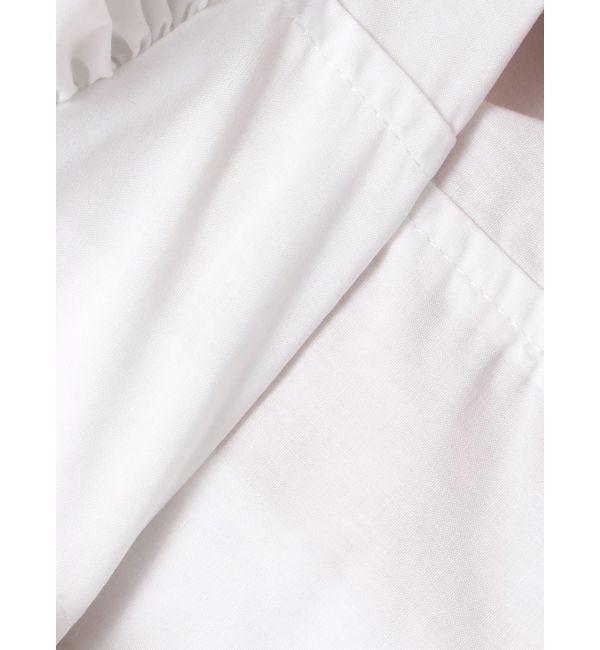 EVRIS「フロントジップリボンオフショルブラウス」|シャツ・ブラウス|