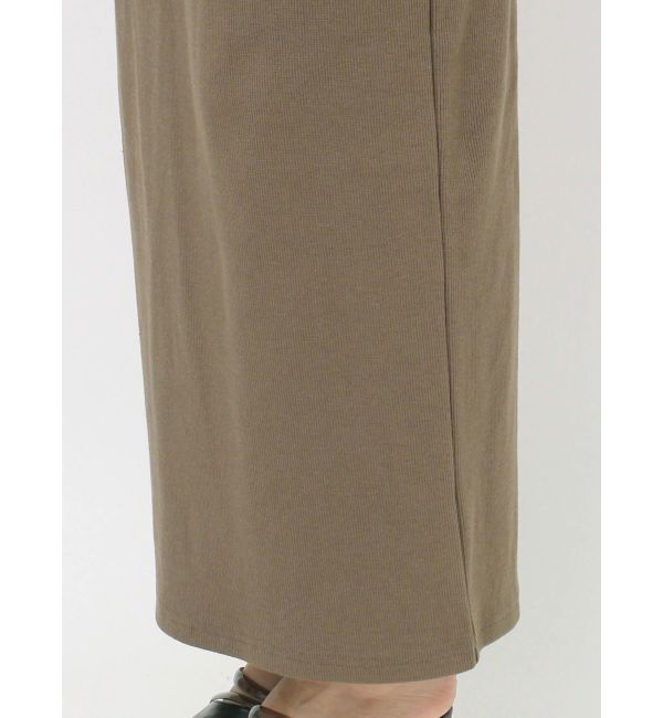 EVRIS「バックストラップリブロングワンピース」|ワンピース|