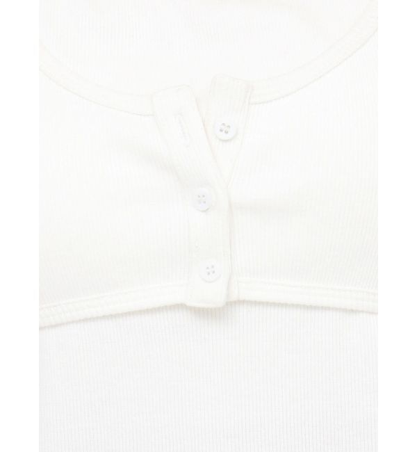 EVRIS「バックストラップリブロングワンピース」|ワンピース|