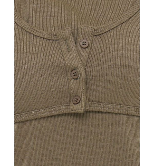 EVRIS「バックストラップリブロングワンピース」|ワンピース|