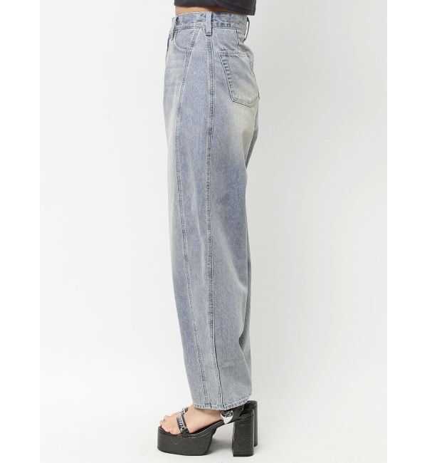 EVRIS「バレルワイドデニムパンツ」|デニム|