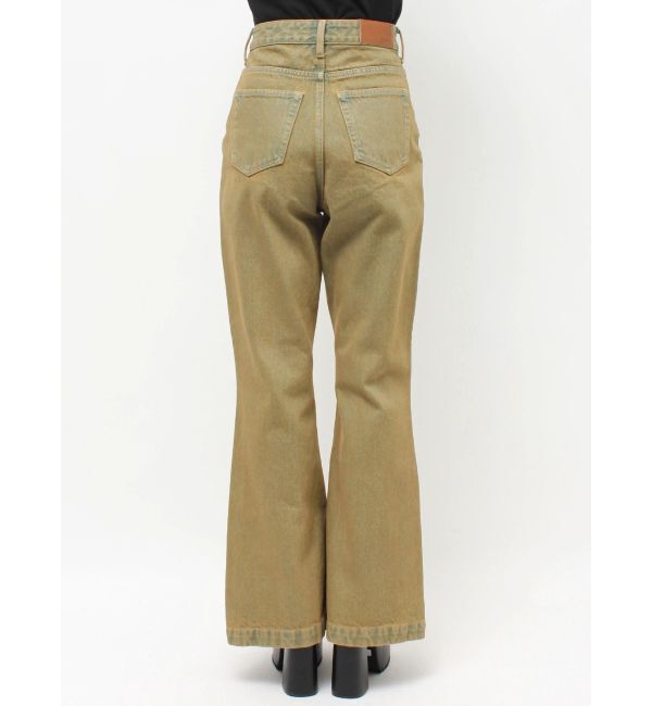 EVRIS「ウエストクロスフレアデニムパンツ【セットアップ着用可能】」|デニム|