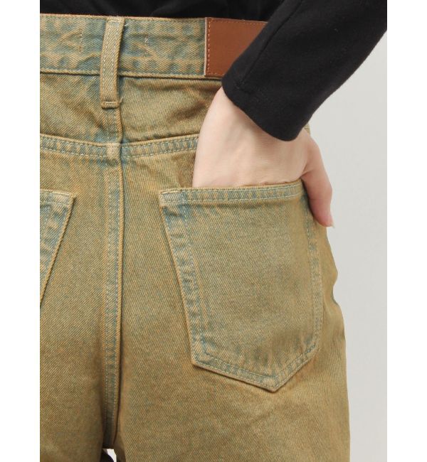 EVRIS「ウエストクロスフレアデニムパンツ【セットアップ着用可能】」|デニム|