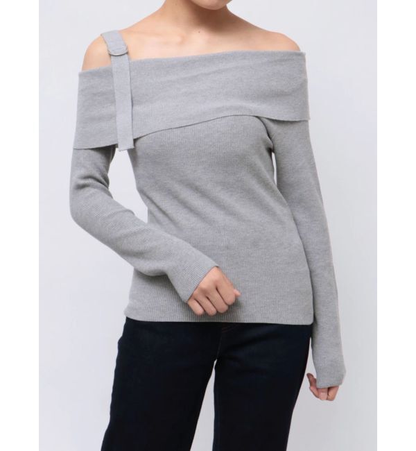 jouetie「オフショルダーニットトップス」|ニット・セーター|