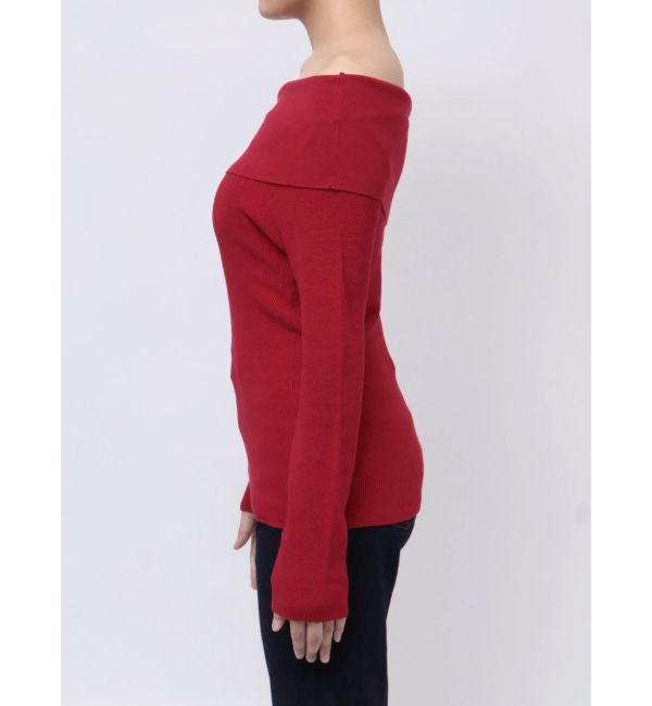 jouetie「オフショルダーニットトップス」|ニット・セーター|