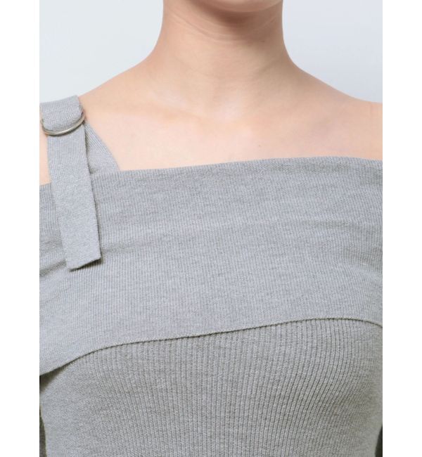 jouetie「オフショルダーニットトップス」|ニット・セーター|