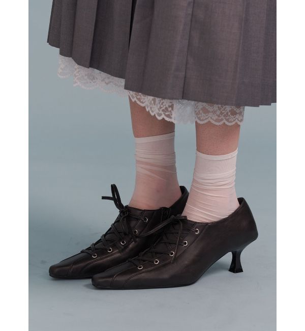 jouetie「レースアップポインテットトゥパンプス」|パンプス|