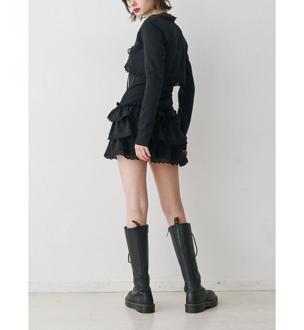 jouetie「ボレロセットフリルベアワンピース」|ワンピース|
