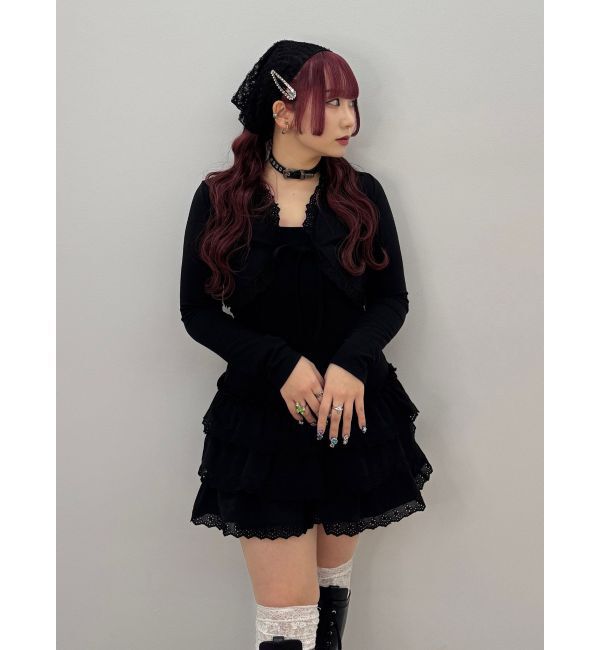 jouetie「ボレロセットフリルベアワンピース」|ワンピース|