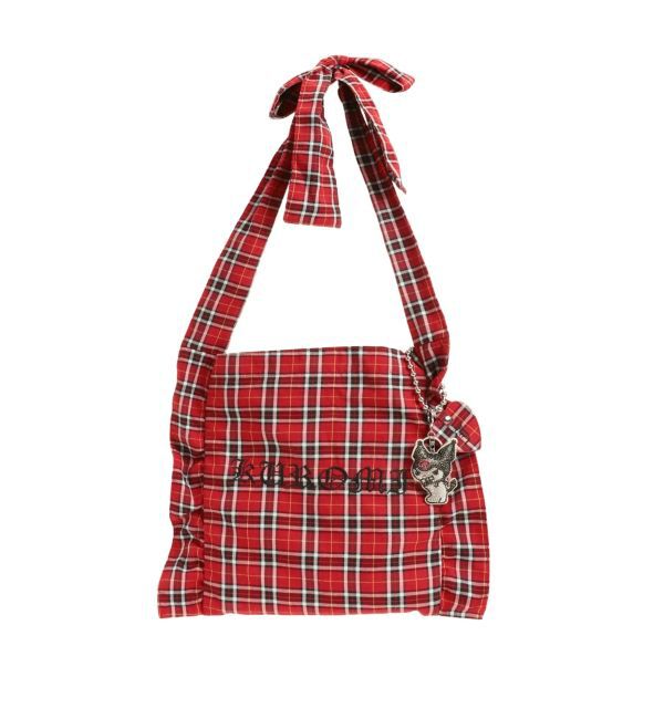 jouetie「【メロクロコラボ】KUROMIリボントートBAG」|トートバッグ|レッド