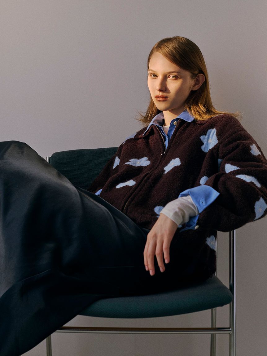 emmi atelier「emmiロゴベーシックシャツ」|シャツ・ブラウス|