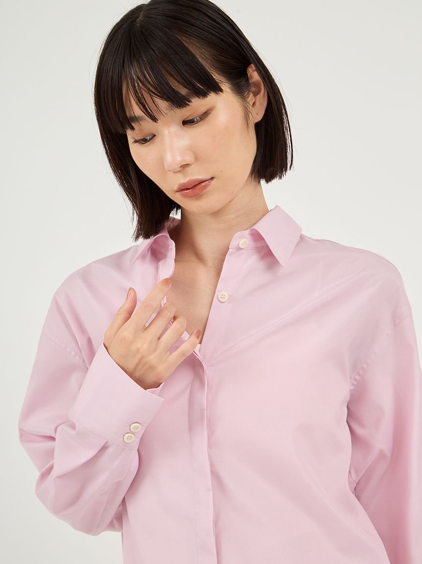 emmi atelier「emmiロゴベーシックシャツ」|シャツ・ブラウス|