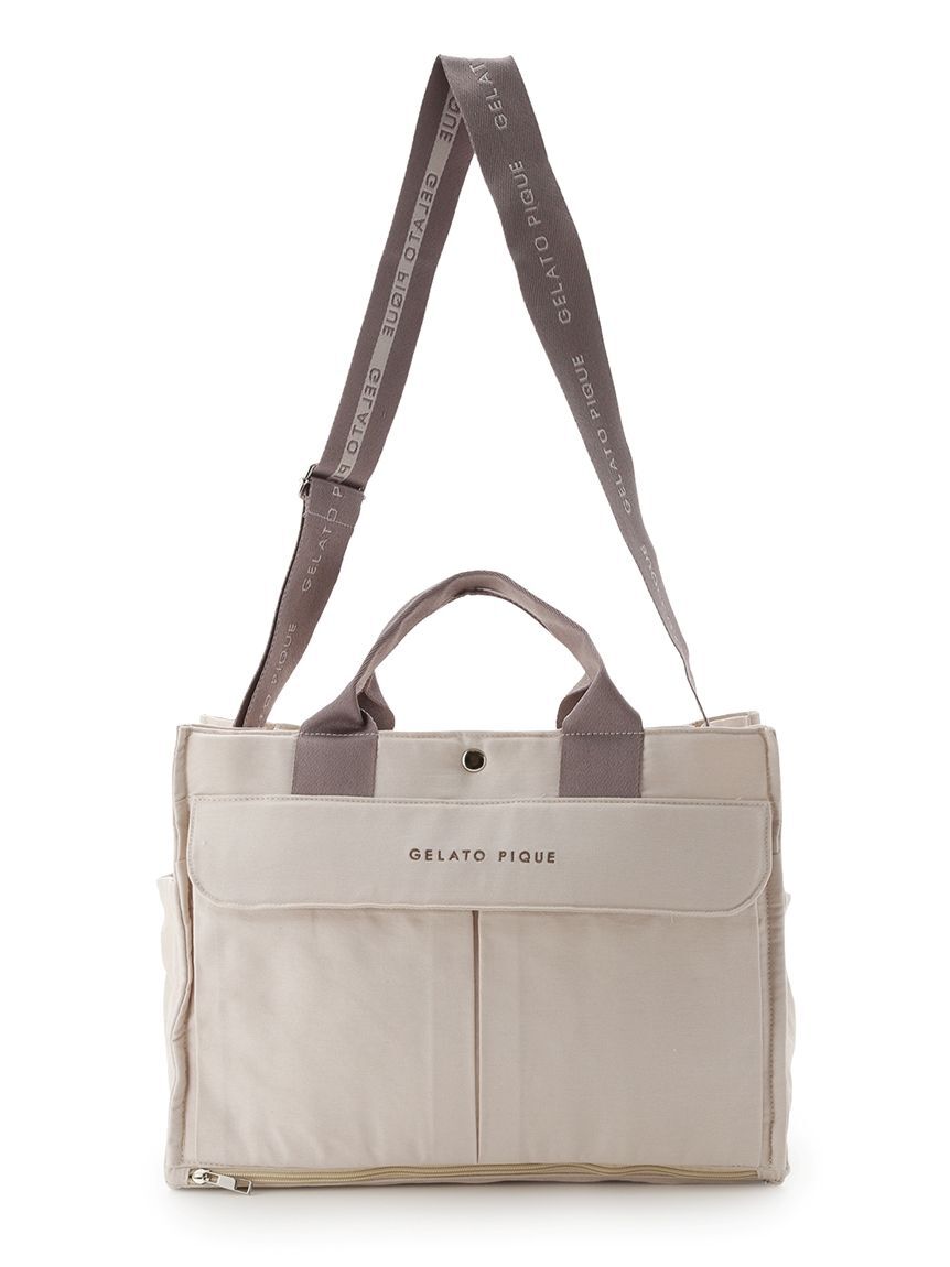GELATO PIQUE KIDS & BABY「【ONLINE限定】2wayスクエアママバッグ」|マタニティ・ママグッズ|BEG