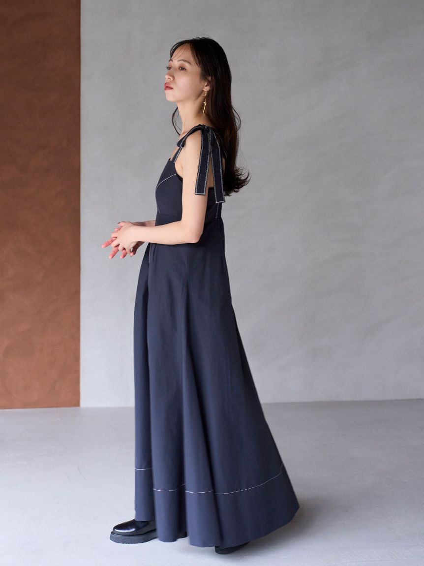 SNIDEL「タックキャミワンピース」|ワンピース|