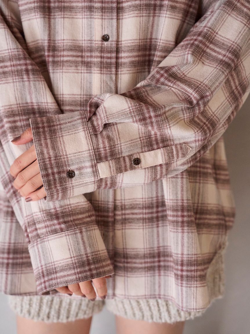 SNIDEL「オーバーサイズネルシャツ」|シャツ・ブラウス|