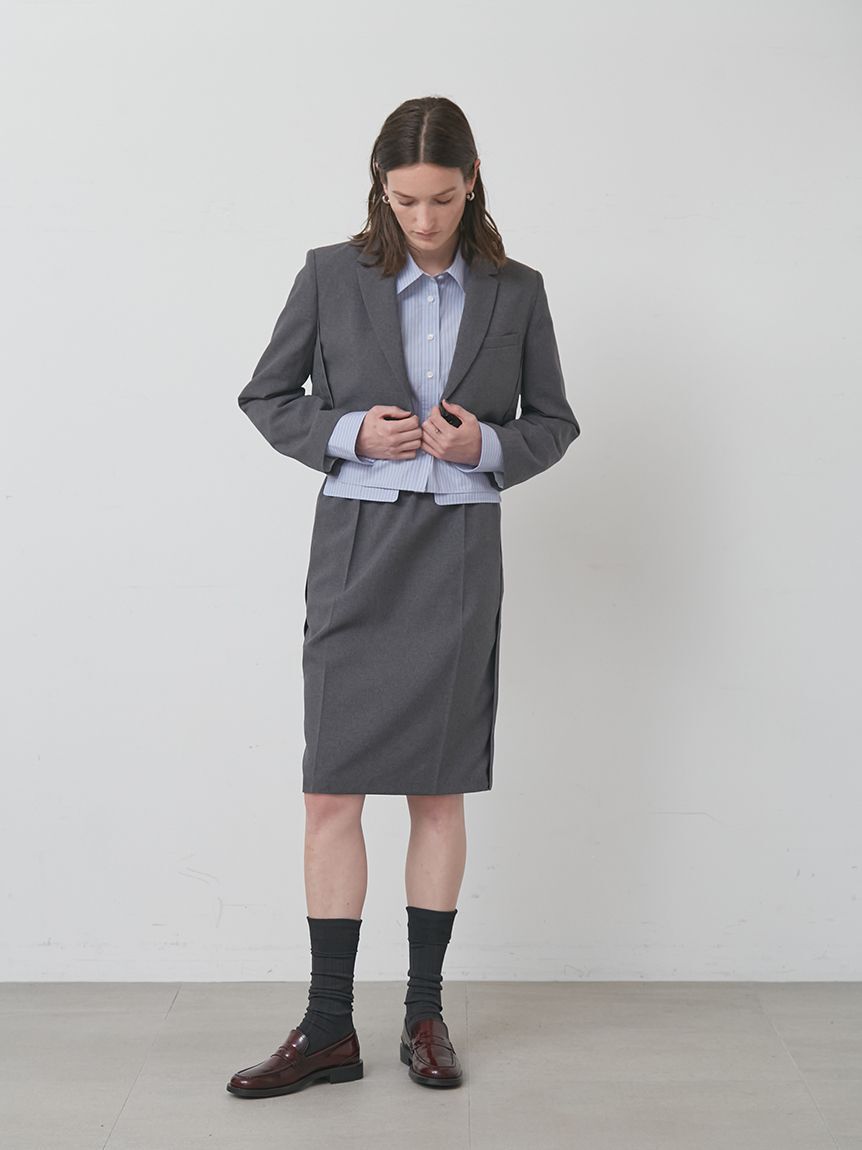 styling/「カットオフショートシャツ」|シャツ・ブラウス|