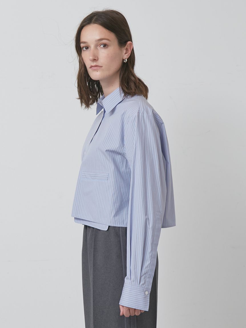 styling/「カットオフショートシャツ」|シャツ・ブラウス|