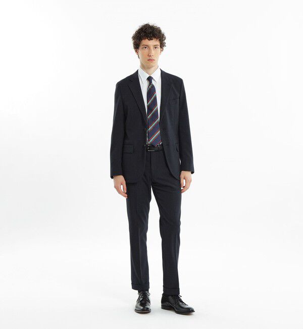 MACKINTOSH PHILOSOPHY「トロッター トラウザーズ#051 ストレッチドビー/ペーン」|スラックス|