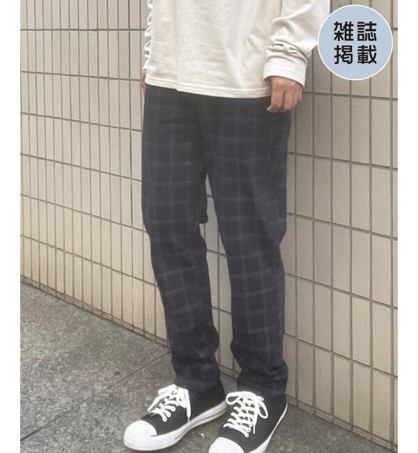 ikka「ＥＡＳＹＳＴＲＥＴＣＨキモウチェック５Ｐ」|その他|ネイビーブルー