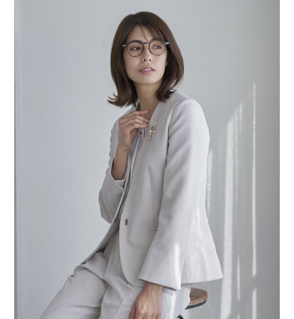 IKKA LOUNGE「ウォッシャブルVネックジャケット」|その他|