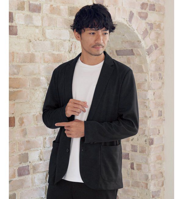 IKKA LOUNGE「【セットアップ可能】GOKU楽ワークテーラードジャケット」|テーラードジャケット|