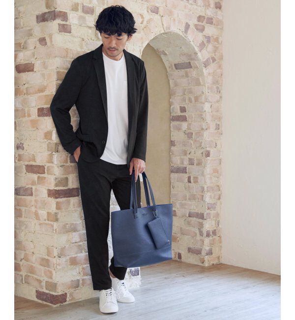 IKKA LOUNGE「【セットアップ可能】GOKU楽ワークテーラードジャケット」|テーラードジャケット|