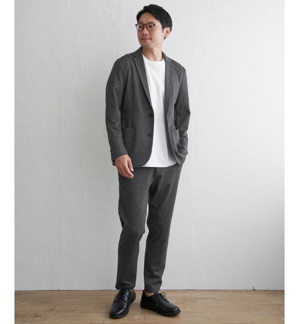 IKKA LOUNGE「【セットアップ可能】GOKU楽ワークテーラードジャケット」|テーラードジャケット|