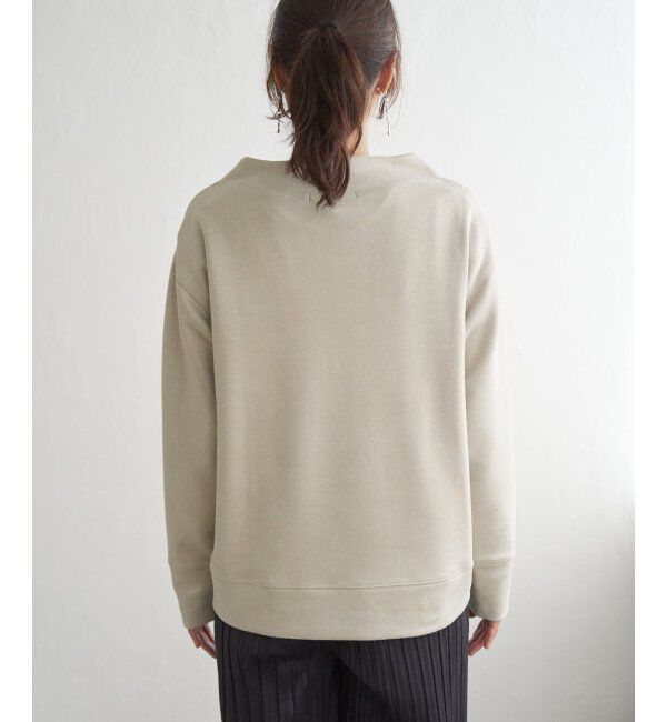 ikka「フェイクスエードスピンドルＰＯ」|パーカー|