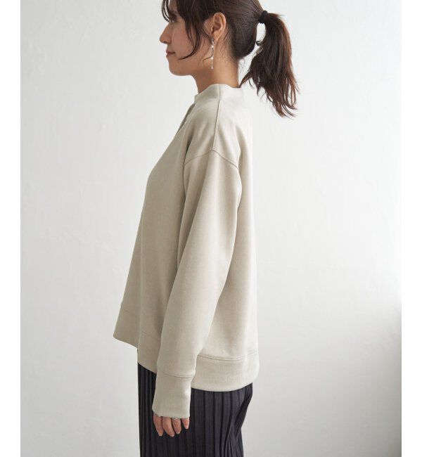 ikka「フェイクスエードスピンドルＰＯ」|パーカー|