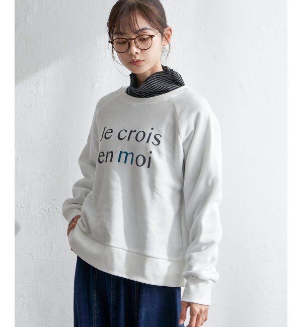 Lbc with Life「ロゴ刺繍裏起毛プルオーバー」|その他|