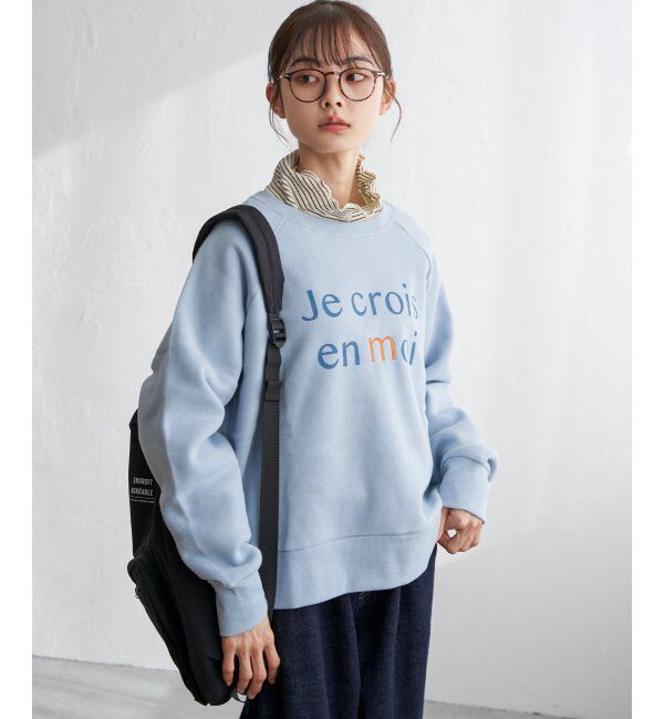 Lbc with Life「ロゴ刺繍裏起毛プルオーバー」|その他|