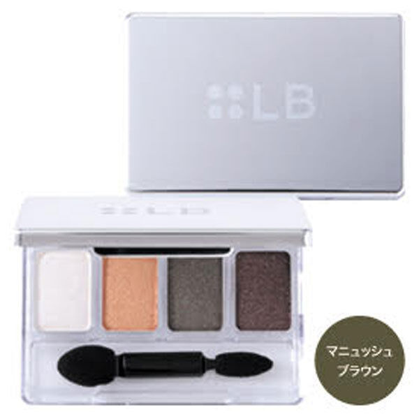 LB「LB(エルビー) ニュアンスブラウンアイパレット マニッシュブラウン」|アイシャドウ|その他
