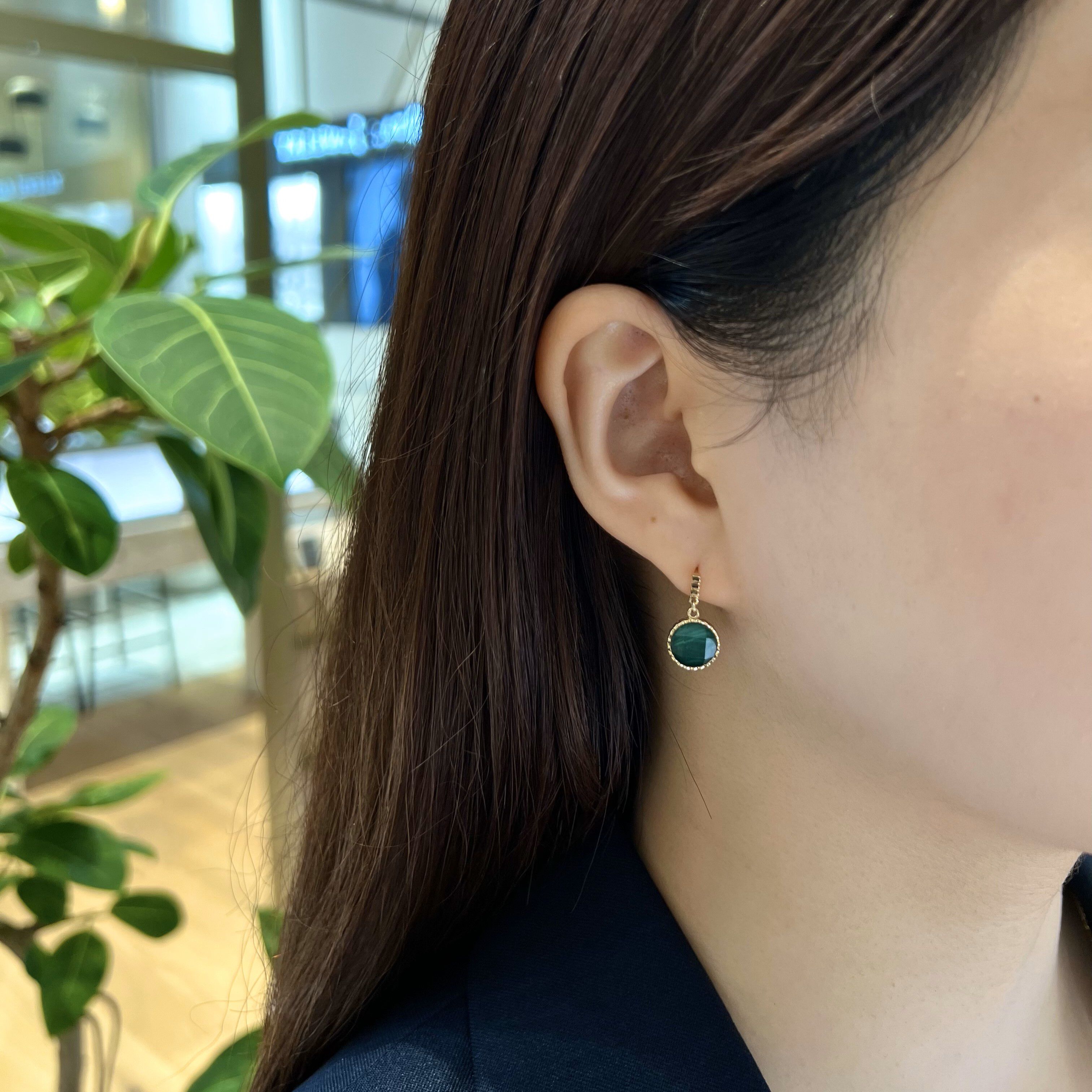 STAR JEWELRY「FACET STONE」|ピアス|