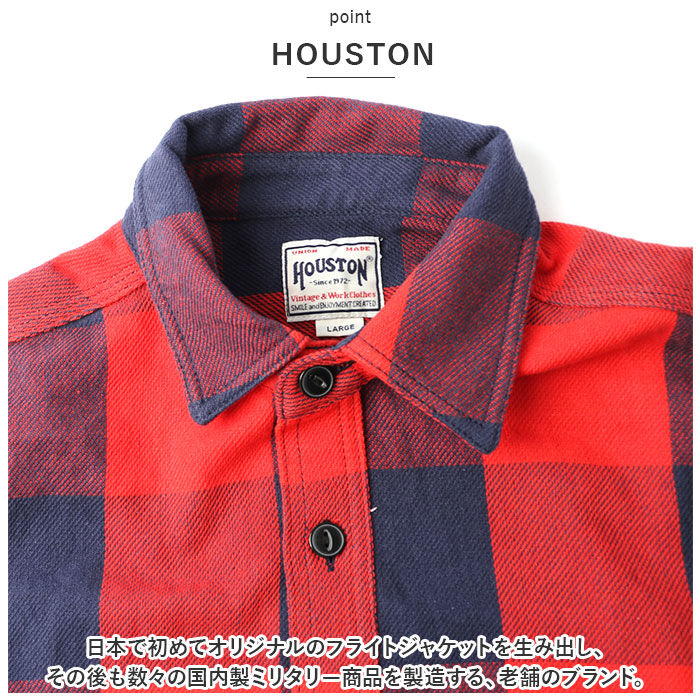 BACKYARD FAMILY「ヒューストン シャツ 40958 通販 HOUSTON ネルシャツ フランネルシャツ」|その他|