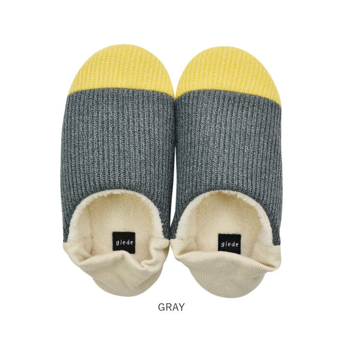 BACKYARD FAMILY「ルームシューズ レディース かわいい 通販 glede グレーデ スリッパ ニットルームシューズ」|ルームシューズ|