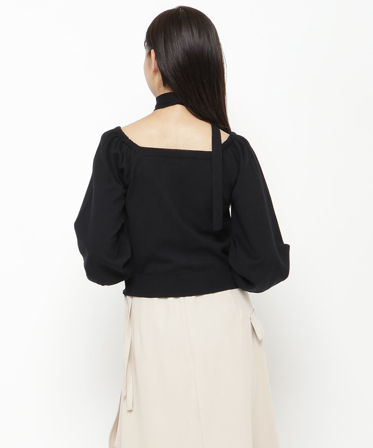 REDYAZEL「ネックベルトニットトップス」|ニット・セーター|