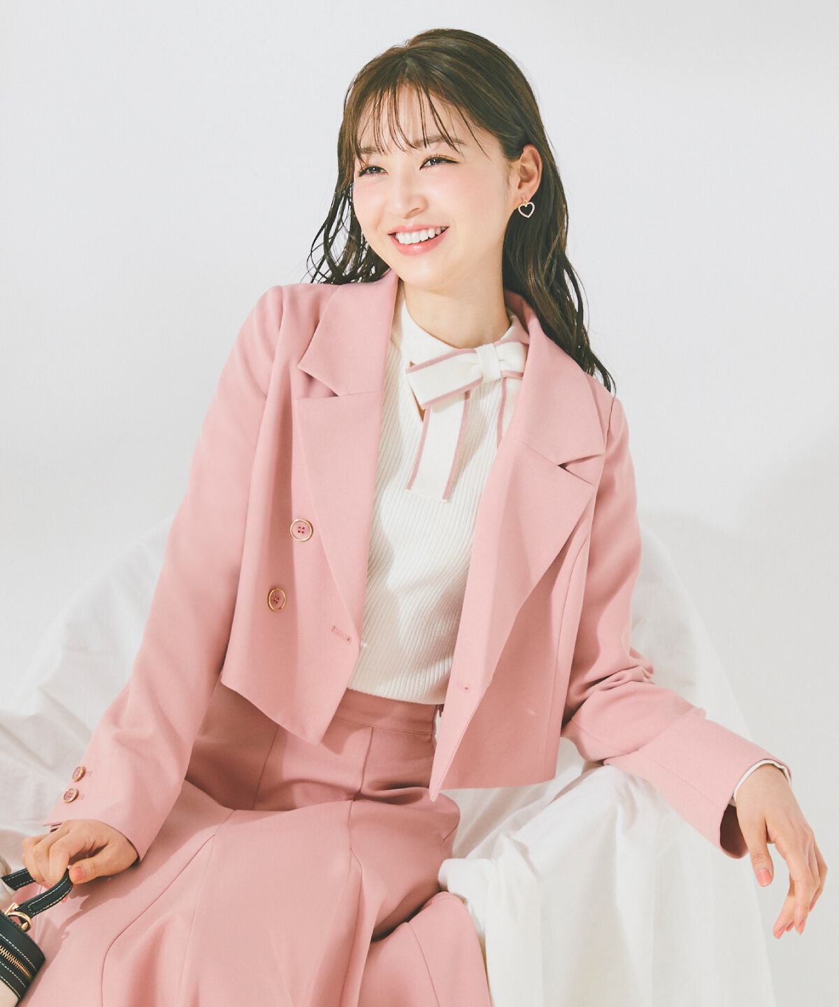 WILLSELECTION「ダブルボタンショートジャケット」|テーラードジャケット|