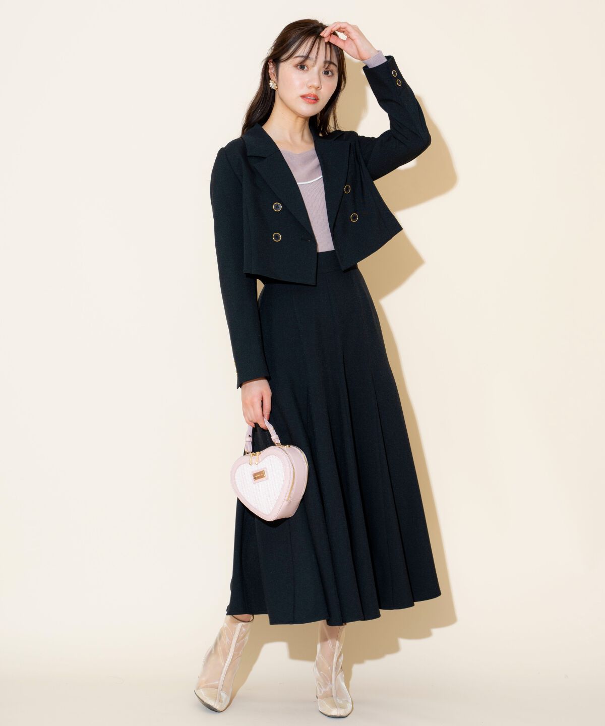 WILLSELECTION「ダブルボタンショートジャケット」|テーラードジャケット|