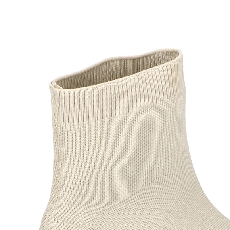 ORiental TRaffic「プレートヒールニットブーツ/31422」|ショートブーツ|