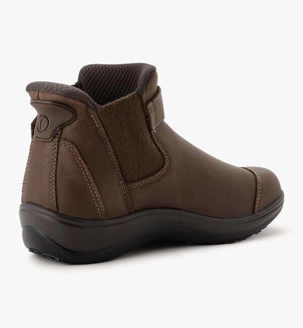 Orthofeet「【オーソフィート】ブレア ミディアム/チョコレート ナチュラルレザー/シューズ レディース」|ロングブーツ|